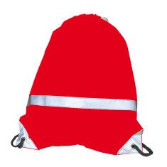 Reflektierender Rucksack - rot